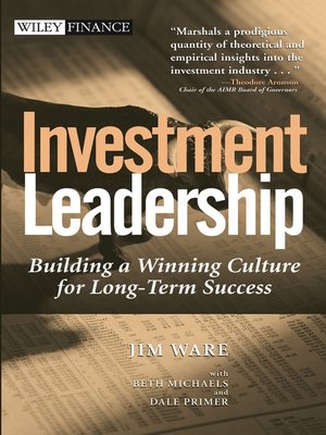 cover image of Investment Leadership